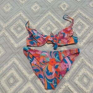 Skatie Multicolor Floral Bikini